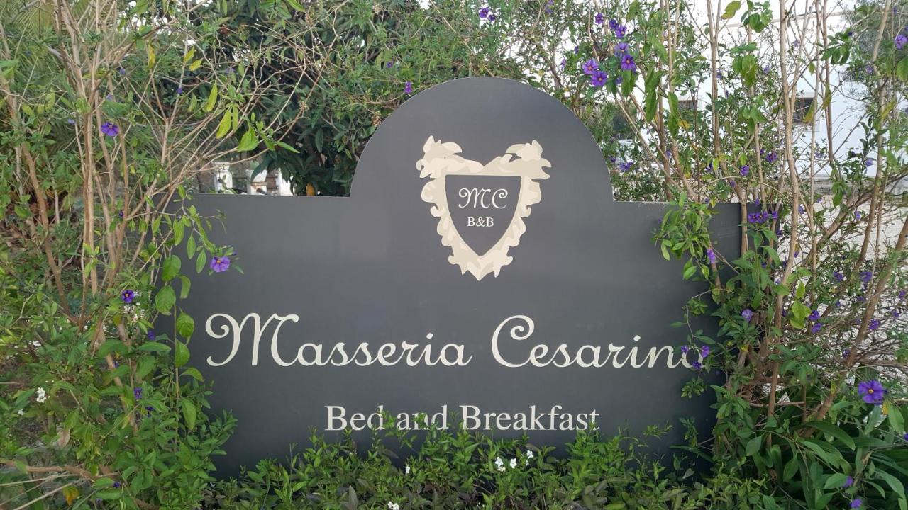 Masseria Cesarina B&B Castellana Grotte Exterior foto
